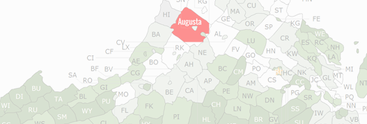 Augusta County Map