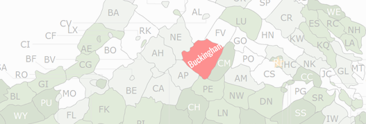 Buckingham County Map