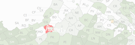 Roanoke County Map