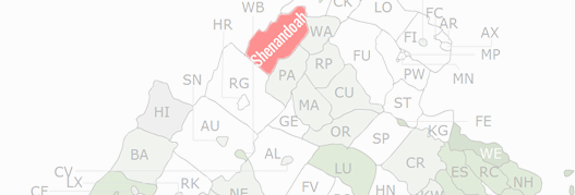 Shenandoah County Map